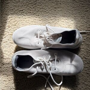 All birds, Men’s, Tree Runners White Shoes, size 12